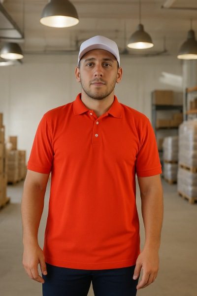 Polo hombre microfibra 6354
